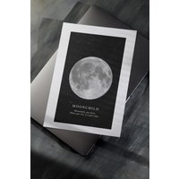 Mondkind Druck von MonochildShop