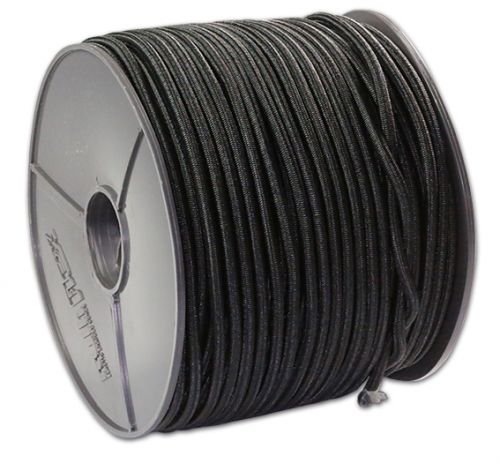 100 Meter Expanderseil PE-Ummantelt 6 mm - Schwarz von monoflex