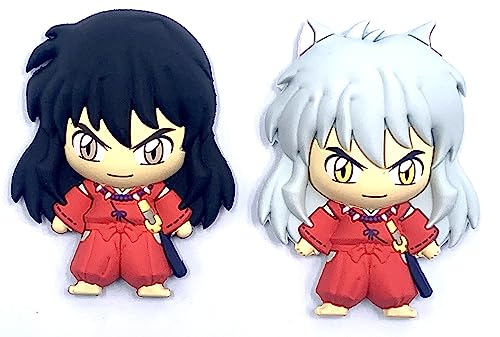 Monogram Inuyasha 2 Stück Magnet Set Inuyasha und Menschliche Form 3D Schaumstoff Magnet für Kühlschränke, Büro und Schließfächer Monogram Inuyasha 2 Stück Magnet Set Inuyasha und Menschliche Form 3D Schaumstoff Magnet für Kühlschränke, Büro und Schließfächer von Monogram
