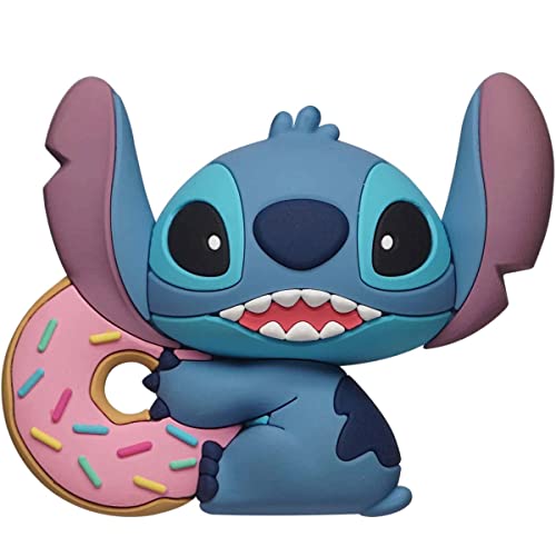 Stitch with Donut (Lilo & Stitch) Disney 3D-Schaumstoff-Magnet von Monogram