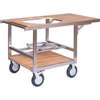 Buggy inklusive Seitentisch für LeCHEF Edelstahl Teakholz 201017-L - Monolith Buggy inklusive Seitentisch für LeCHEF Edelstahl Teakholz 201017-L - Monolith von Monolith