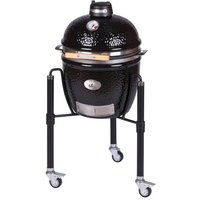 Keramikgrill Junior PRO-Serie 2.0 Schwarz ø 33 cm Grillrost inklusive Gestell - Monolith von Monolith