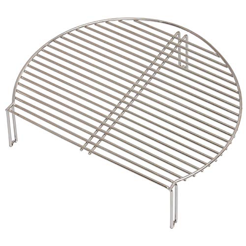 Monolith Le Chef Warmhalterost dritte Ebene Keramikgrill Grill Rost Edelstahl von Monolith
