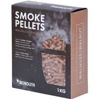 Monolith - Smoke Pellets Grillpellets Räucherpellets Walnuss (Walnut) 1 kg 201106 von Monolith