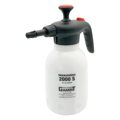 Gambit Tools Drucksprüher 2000 S, 1,8 Liter, FPM-Dichtung, Säurebeständig, 3 bar von Monopol