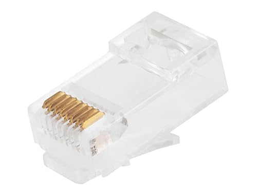 100 Stück RJ45 Modularstecker für Cat6 solide Kabel 100 Stück RJ45 Modularstecker für Cat6 solide Kabel von Monoprice