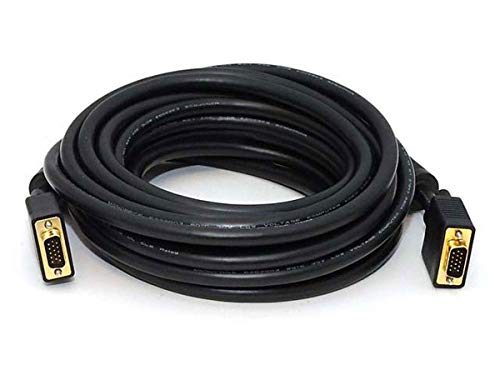 Monoprice 103621 7.62 Meters Super VGA männlich auf männlich, CL2 bewerteten Kabel mit Ferriten von Monoprice