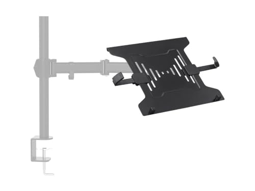 Monoprice Laptop-Halterung für LCD-Schreibtisch-Halterungen – Schwarz, ideal für Arbeit, Zuhause, Büro und Laptops. von Monoprice