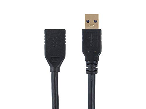 Monoprice Select Series USB 3.0 A auf A Buchse Verlängerungskabel, 91 cm, Verwendung mit Playstation, Xbox, Oculus VR, USB-Stick, Kartenleser, Festplatte, Tastatur, Drucker, Kamera und mehr. von Monoprice