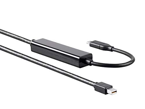 Monoprice USB 3.1 Typ C auf Mini DisplayPort aktives Kabel 4K @ 60Hz von Monoprice