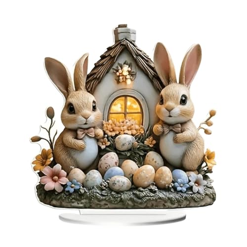 Etagen-Tablett, Dekoration, Frohe Ostern, gestuftes Tablett, Ornament, Feiertagstischschild, Osterständer, 2D-Acryl-Schreibtischdekorationen für Zuhause, Frühlingshasen-Ei, gestuftes Tablett Ornament Etagen-Tablett, Dekoration, Frohe Ostern, gestuftes Tablett, Ornament, Feiertagstischschild, Osterständer, 2D-Acryl-Schreibtischdekorationen für Zuhause, Frühlingshasen-Ei, gestuftes Tablett Ornament von Monozoz