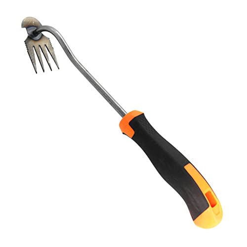 Jätwerkzeug, Jätwerkzeug,Garten Unkraut Artefakt Unkrautjätgerät Mit 4 Zähnen, Hand Jäter Werkzeug Zum Entwurzeln Von Unkraut, Manuelles Unkraut Entfernungswerkzeug von Monozoz