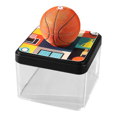 Monozoz 3D-Kalender, 3D-Basketball-Kalender, Abreißkalender, Brettplaner, Planer, für Urlaub, Kinder, Familie, Weihnachten, Büro, Kühlschrank, tägliche Organisation von Monozoz