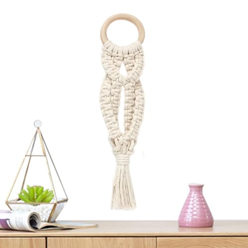 Monozoz Air Fern Makramee Pflanzenhänger | Eleganter natürlicher Luftpflanzenständer - Stabiler entspannender Pflanzkorb für Balkon Garten Wohnzimmer Schlafzimmer Monozoz Air Fern Makramee Pflanzenhänger | Eleganter natürlicher Luftpflanzenständer - Stabiler entspannender Pflanzkorb für Balkon Garten Wohnzimmer Schlafzimmer von Monozoz