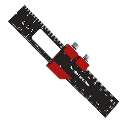 Monozoz Anreißwerkzeug für Holzbearbeitung, Anreißwerkzeug, Holzbearbeitungswerkzeuge, Tischlerwerkzeuge, Messwerkzeug, Aluminiumlegierung, Präzisionslineal zum Markieren und Messen Monozoz Anreißwerkzeug für Holzbearbeitung, Anreißwerkzeug, Holzbearbeitungswerkzeuge, Tischlerwerkzeuge, Messwerkzeug, Aluminiumlegierung, Präzisionslineal zum Markieren und Messen von Monozoz