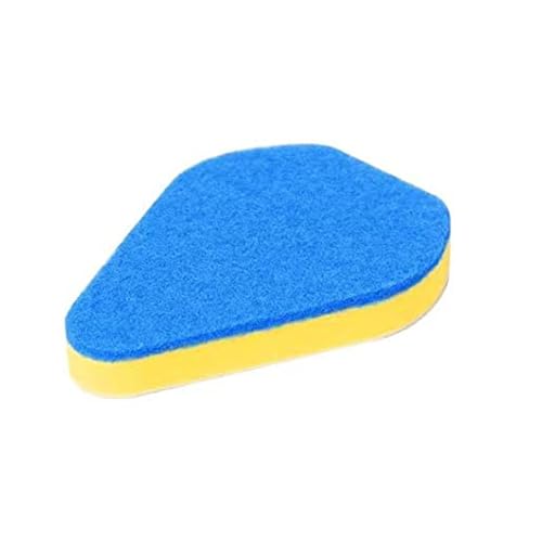 Monozoz Badezimmer-Schrubber – Scheuerbürsten zur Reinigung, ausziehbarer 2-in-1-Fliesenschrubber mit verstellbarem Kopf, abnehmbarer Reinigungsbürstenschwamm für Sockelleiste, Badezimmer, Badewanne von Monozoz