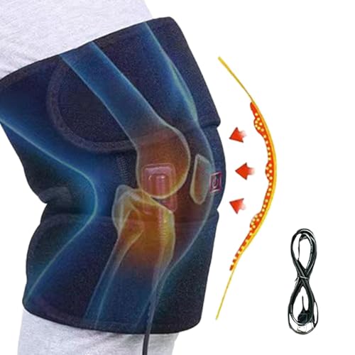Monozoz Beheizte Knieschoner | USB verstellbare Kniebandage beheizte Knieschoner | Elektrische warme Kniebandage 3 Gang Temperatur Kniewärmer für Bein Monozoz Beheizte Knieschoner | USB verstellbare Kniebandage beheizte Knieschoner | Elektrische warme Kniebandage 3 Gang Temperatur Kniewärmer für Bein von Monozoz