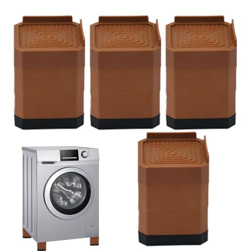 Monozoz Beinschoner für Stühle, Bett, Sofa, rutschfeste Erhöhungskappen für Möbel, Schlafzimmer, Wohnzimmer, Küche, Kühlschrank, Bettschutz von Monozoz