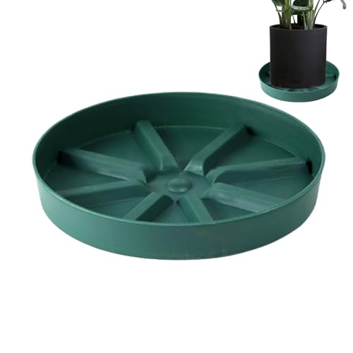 Monozoz Blumentopfuntersetzer | Atmungsaktive PP-Pflanzschale | Abtropfdesign Pflanzuntersetzer & Behälterzubehör für drinnen und draußen von Monozoz