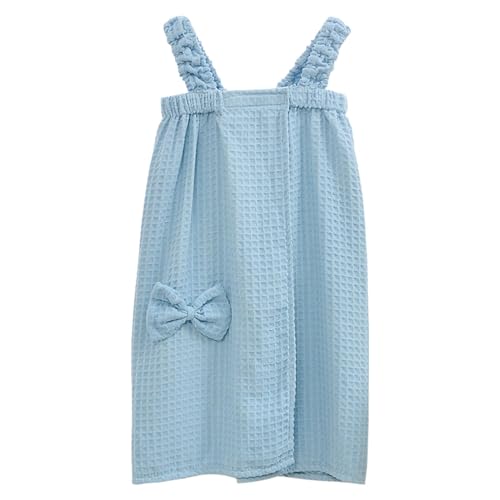 Monozoz Damen-Duschmantel, tragbares Handtuch, Baderock, rutschfestes Design, Damen-Badetuch für Fitnessstudio, Strand, Baden, Spa und Schwimmbad von Monozoz
