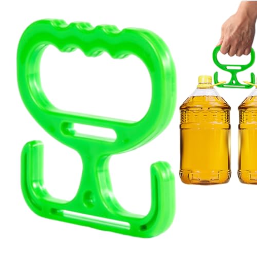 Monozoz Einkaufstaschen-Halter, Griff, Einkaufstasche, Transportwerkzeug, wiederverwendbarer Einkaufstaschen-Griff für Haushalt, Eimer, Wasserflasche, Farbdosen von Monozoz