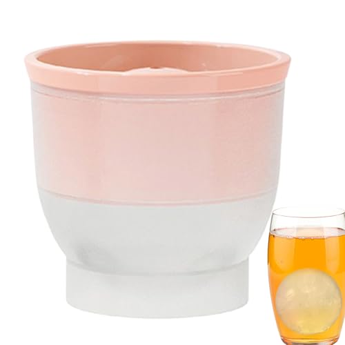 Monozoz Eiskugelform – Kugelform für Eiskugeln, leicht zu lösen, stapelbares Kochwerkzeug für Zuhause, Bar, Restaurant, Cocktails, Whisky von Monozoz