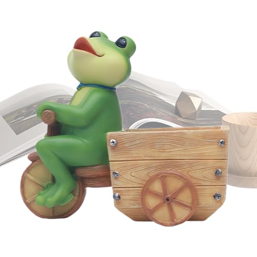 Monozoz Frosch Pflanztopf Harz Pflanzgefäß für Tiere Thema Frosch Garten Statue Pflanzgefäß Multifunktionale Gartendekoration für Balkon Esstisch Schreibtisch Monozoz Frosch Pflanztopf Harz Pflanzgefäß für Tiere Thema Frosch Garten Statue Pflanzgefäß Multifunktionale Gartendekoration für Balkon Esstisch Schreibtisch von Monozoz
