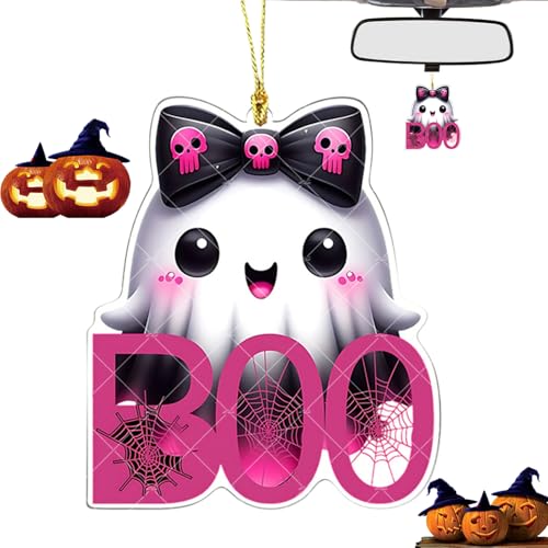 Monozoz Geist Acryl Ornament | 2D Halloween Geist Ornamente - Saisonale Dekoration für Hexen Herbst Klassenzimmer Indoor Bebroom Wohnzimmer Küche Monozoz Geist Acryl Ornament | 2D Halloween Geist Ornamente - Saisonale Dekoration für Hexen Herbst Klassenzimmer Indoor Bebroom Wohnzimmer Küche von Monozoz