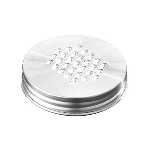 Monozoz Käsereibedeckel für Einmachglas, Edelstahl, Küchenkäsezeste, tragbarer Käsezerkleinerer, Haushaltszesten-Werkzeug für Zuhause, Küche, Restaurant von Monozoz