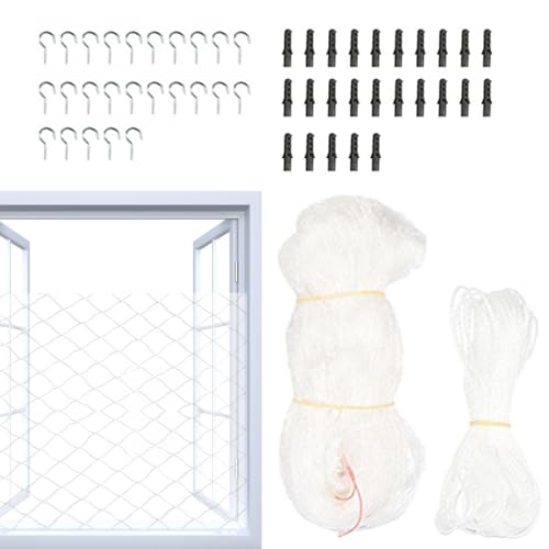 Monozoz Katzennetz Balkon – Anti-Fall Katzenschutz Mesh für Wohnung | Haustier Schutznetz für Balkon, Treppen, Tür, , Tor, Deck, Terrasse Monozoz Katzennetz Balkon – Anti-Fall Katzenschutz Mesh für Wohnung | Haustier Schutznetz für Balkon, Treppen, Tür, , Tor, Deck, Terrasse von Monozoz
