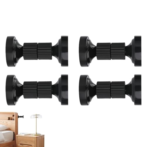 Monozoz Kopfteil-Stopper für die Wand, verstellbarer Abstandshalter für Bett, 4 Stück, Anti-Schüttel-Werkzeug, feste Stützstangen, Stoßdämpfer, starke Haftung für Wand, Sofas von Monozoz