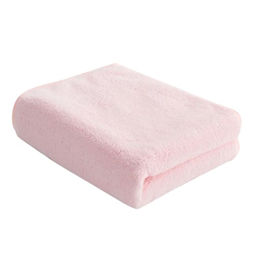 Monozoz Korallen-Samt-Handtücher, weich, saugfähig, Gesichts- und Handwäsche, Badetuch, Fleece, Badezimmer-Waschlappen für Damen, Herren, Erwachsene und Kinder von Monozoz