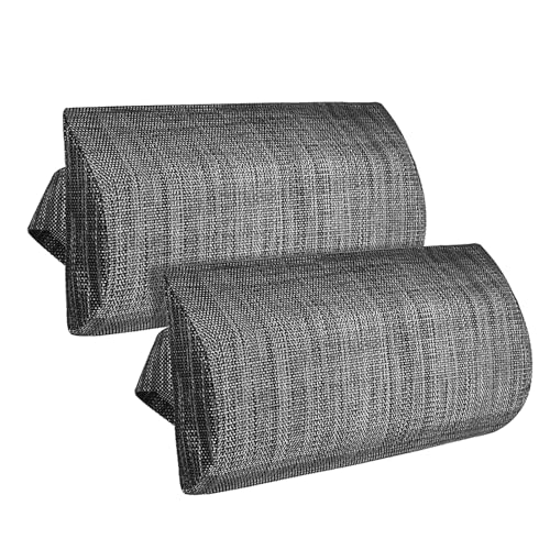 Monozoz Ledge Lounger Kissen, Kopfstütze Kissen für Terrasse Chaiselongue – Chaiselongue Kissen Outdoor, schnell trocknend und waschbar, Spa für Liege, Strandkorb, Bürostuhl von Monozoz
