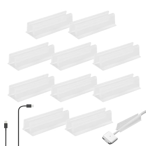 Monozoz Lichtschlauch-Clips, Licht-Clips für den Außenbereich, selbstklebend, wasserdicht, 10 Stück, Neonhalterung für Küche, Zuhause, Innen- und Außenbereich Monozoz Lichtschlauch-Clips, Licht-Clips für den Außenbereich, selbstklebend, wasserdicht, 10 Stück, Neonhalterung für Küche, Zuhause, Innen- und Außenbereich von Monozoz