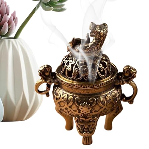 Monozoz Räuchergefäß – Holzkohle-Räuchergefäß mit Deckel für Aromatherapie – Vintage-Räucherstäbchenhalter Schüssel für Arbeitszimmer, Meditationsräume, Schlafzimmer, Zuhause Monozoz Räuchergefäß – Holzkohle-Räuchergefäß mit Deckel für Aromatherapie – Vintage-Räucherstäbchenhalter Schüssel für Arbeitszimmer, Meditationsräume, Schlafzimmer, Zuhause von Monozoz
