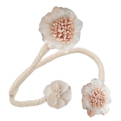 Monozoz Raffhalter mit Blumenmuster, Bough Flower Twist Vorhänge, Raffhalter, Clips, Vorhänge, Raffhalter, dekorative Raffhalter, flexible Vorhanghalter für Wohnzimmer, Schlafzimmer Monozoz Raffhalter mit Blumenmuster, Bough Flower Twist Vorhänge, Raffhalter, Clips, Vorhänge, Raffhalter, dekorative Raffhalter, flexible Vorhanghalter für Wohnzimmer, Schlafzimmer von Monozoz