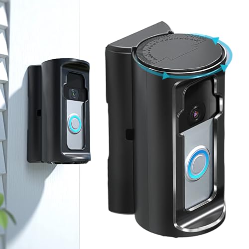 Monozoz Ring Türklingelhalter – selbstklebende kabellose Türklingel-Kamerahalterung für die Wand, Sicherheitstürklingelständer für Wand, Vorhaus, Garage, Zuhause, Wohnung, Gewerbe, Geschäft, Familie Monozoz Ring Türklingelhalter – selbstklebende kabellose Türklingel-Kamerahalterung für die Wand, Sicherheitstürklingelständer für Wand, Vorhaus, Garage, Zuhause, Wohnung, Gewerbe, Geschäft, Familie von Monozoz