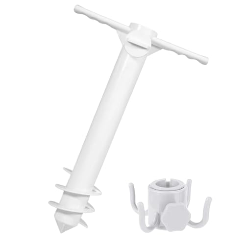 Monozoz Robuste Zeltheringe | Strandschirmständer – Trampolin-Teile Zubehör für Terrasse, Zelt, Camping, Wandern, Sport, Outdoor, Deck, Pool, Garten, Rasen von Monozoz