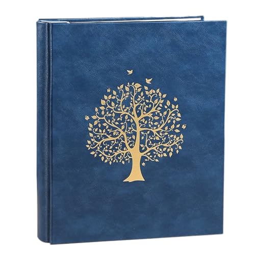 Monozoz Scrapbook Album, 17,8 cm Foto-Taschenalbum, große Kapazität, staubdichte Karte Andenken für Abschlussfeier, Hochzeit, Urlaub, Gedenkalbum, Scrapbooking von Monozoz