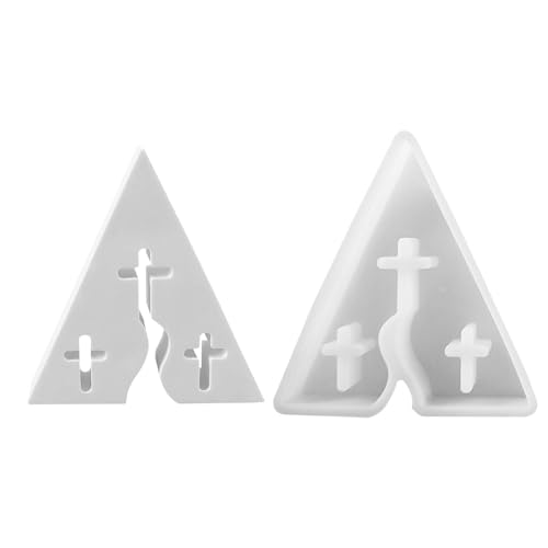 Monozoz Silikonformen für Beton, Epoxidharz-Gussform, der Weg Jesu, Ornament, Dekoration, Gipsformen, Desktop-Basteldekoration, Ornament-Form, Harzformen für Zuhause von Monozoz