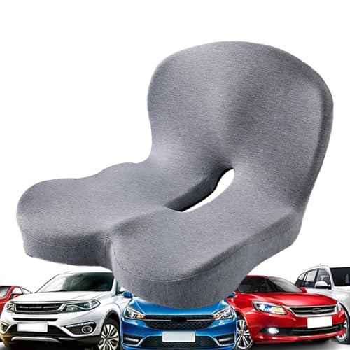 Monozoz Sitzkissen für LKW-Fahrer | Comfort Memories Foam Semi Truck Sitzkissen Fahrkissen | LKW-Fahrer-Sitzkissen, LKW-Zubehör für Sessel, Rollstühle von Monozoz