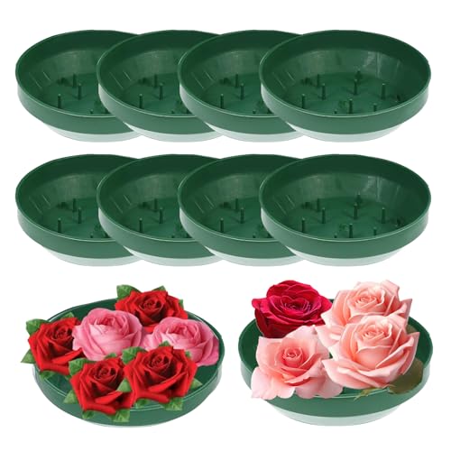 Monozoz Steckschaum-Tablett – Blumenarrangements Landschaft Tablett | 10 x wiederverwendbare Befestigungsplatte für Schlamm und Blumentisch, Hochzeit, Festival, Dekorationen von Monozoz