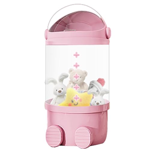Monozoz Stofftieraufbewahrung - Transparente Displaybox & Puppenspielzeugröhre, großer Aufbewahrungseimer für Wohnzimmer & Schlafzimmer Monozoz Stofftieraufbewahrung - Transparente Displaybox & Puppenspielzeugröhre, großer Aufbewahrungseimer für Wohnzimmer & Schlafzimmer von Monozoz