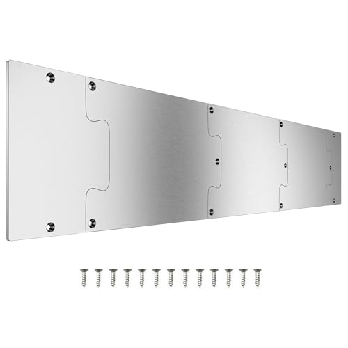 Monozoz Trittplatten für Außentüren | Schutztür-Bodenplatte – Schutz Trittplatte aus Edelstahl für Badezimmer, Arbeitszimmer, Garage Monozoz Trittplatten für Außentüren | Schutztür-Bodenplatte – Schutz Trittplatte aus Edelstahl für Badezimmer, Arbeitszimmer, Garage von Monozoz