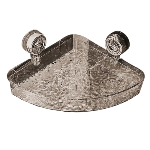 Monozoz Vakuum Dusche Cad dy Saugnapf ohne Bohren Saugnapf Duschablage Duschregal Duschregal Fre e Lagerregal Badezimmer Lagerregal für Dusche ohne Bohren Duschkorb von Monozoz