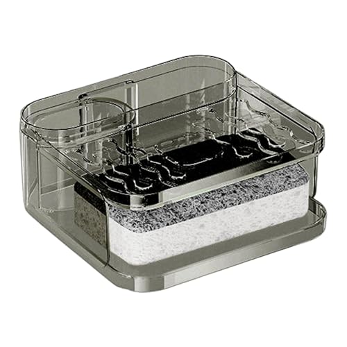 Monozoz Wand-Seifenhalter, doppellagige Seifenschale, wandmontiert, abtropfende Seifenschale, wasserdichter Badezimmer-Organizer mit Schwamm, kein Bohren, Seifenhalter für Badezimmer Monozoz Wand-Seifenhalter, doppellagige Seifenschale, wandmontiert, abtropfende Seifenschale, wasserdichter Badezimmer-Organizer mit Schwamm, kein Bohren, Seifenhalter für Badezimmer von Monozoz