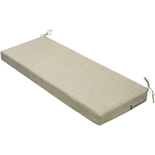 Monozoz Wasserdichtes Bankkissen, Terrassenmöbel-Schaukelsitz, rutschfeste Schaukelauflage, lichtbeständiges Sofakissen, Liege-Ersatz für Veranda-Sofa von Monozoz