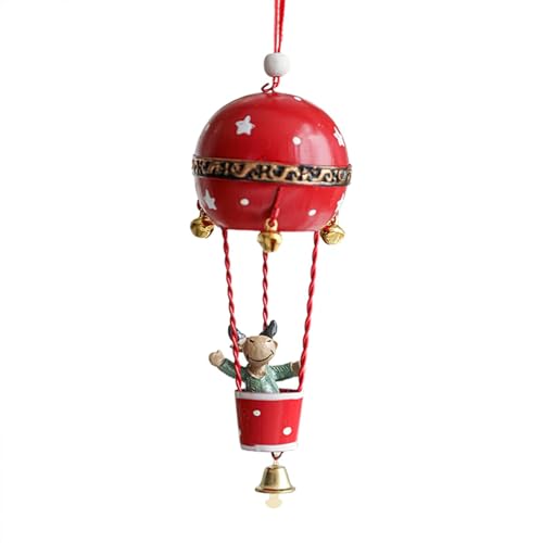 Monozoz Weihnachts-Heißluftballon-Ornamente – Weihnachtsbaum-Dekoration, Heißluftballon-Dekoration, Weihnachtsbaumschmuck für Schlafzimmer, Badezimmer Monozoz Weihnachts-Heißluftballon-Ornamente – Weihnachtsbaum-Dekoration, Heißluftballon-Dekoration, Weihnachtsbaumschmuck für Schlafzimmer, Badezimmer von Monozoz