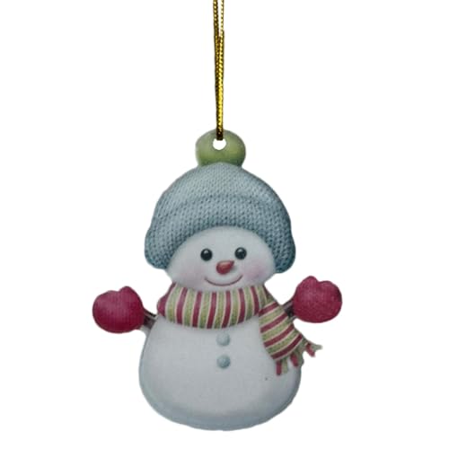 Monozoz Weihnachtsschmuck | Weihnachtsdekoration Ornamente | 2D Acryl Weihnachtsbaum Hängende Dekorationen für Zuhause Weihnachtsdekoration Ornamente von Monozoz