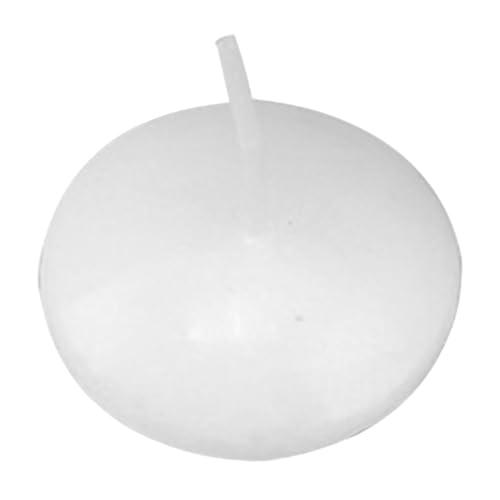 Monozoz Weiße schwimmende Kerzen, romantische winzige schwimmende Kerzen für Schwimmbad, geruchlose Teelichter, schwimmende Kerzen für Vase, Hochzeitsempfang von Monozoz